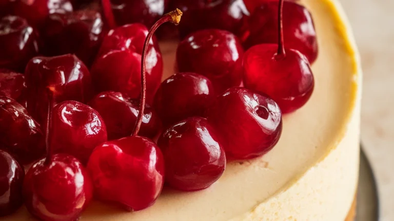 No Bake Cherry Limeade Cheesecakes - Featured