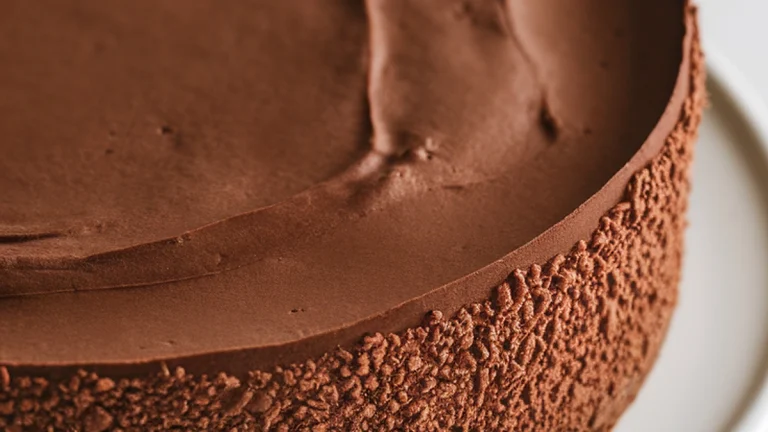 No Bake Chocolate Cheesecake - Featured