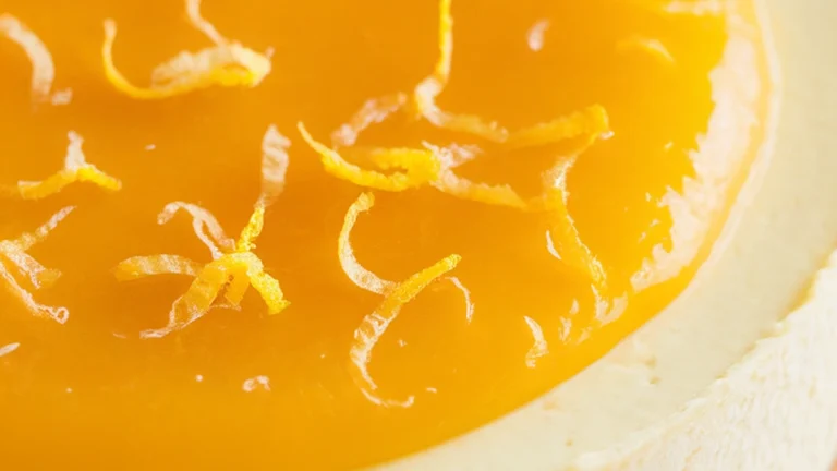 No Bake Lemon Cheesecake with Lemon Curd - Featured