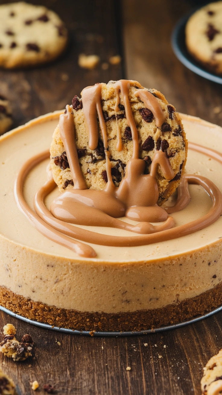 No-Bake Mini Biscoff Cookie Cheesecakes
