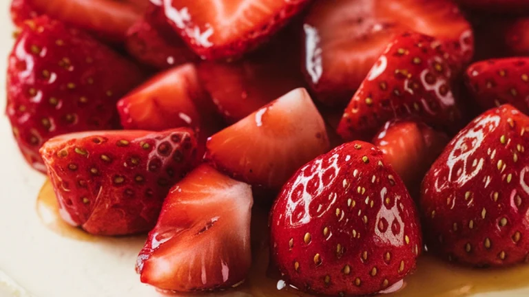 No Bake Strawberry Cheesecake - Featured