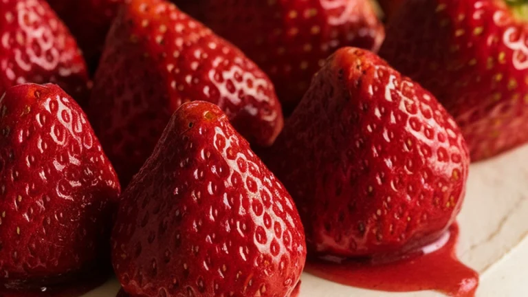 No Bake Strawberry Cheesecake - Featured