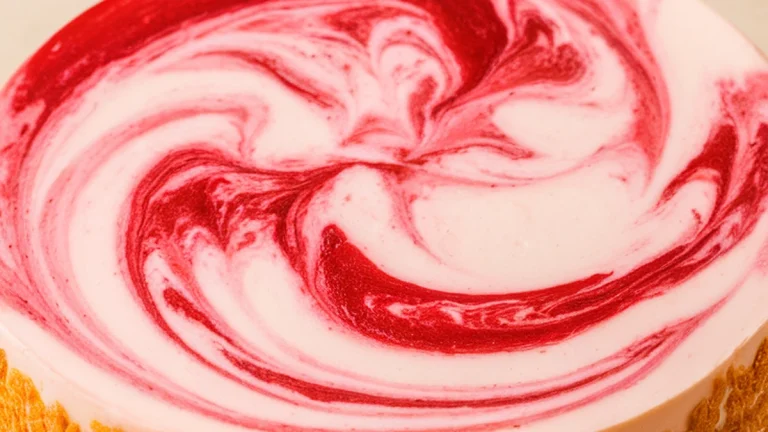 No Bake Strawberry Cheesecake (with Condensed Milk) - Featured