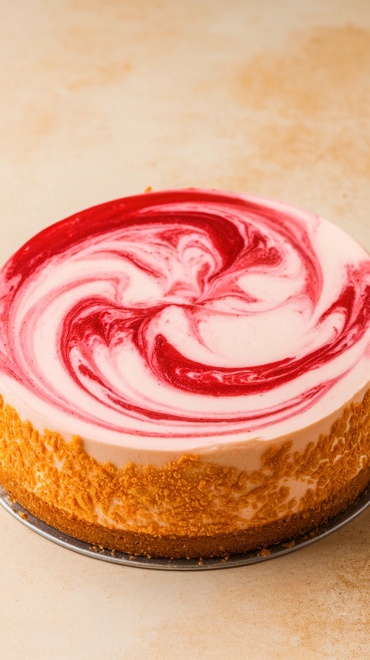 No-Bake Strawberry Cheesecake with Condensed Milk