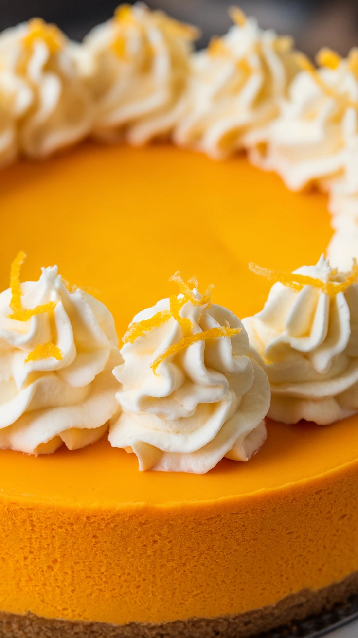 Gluten-Free Orange Creamsicle Cheesecake