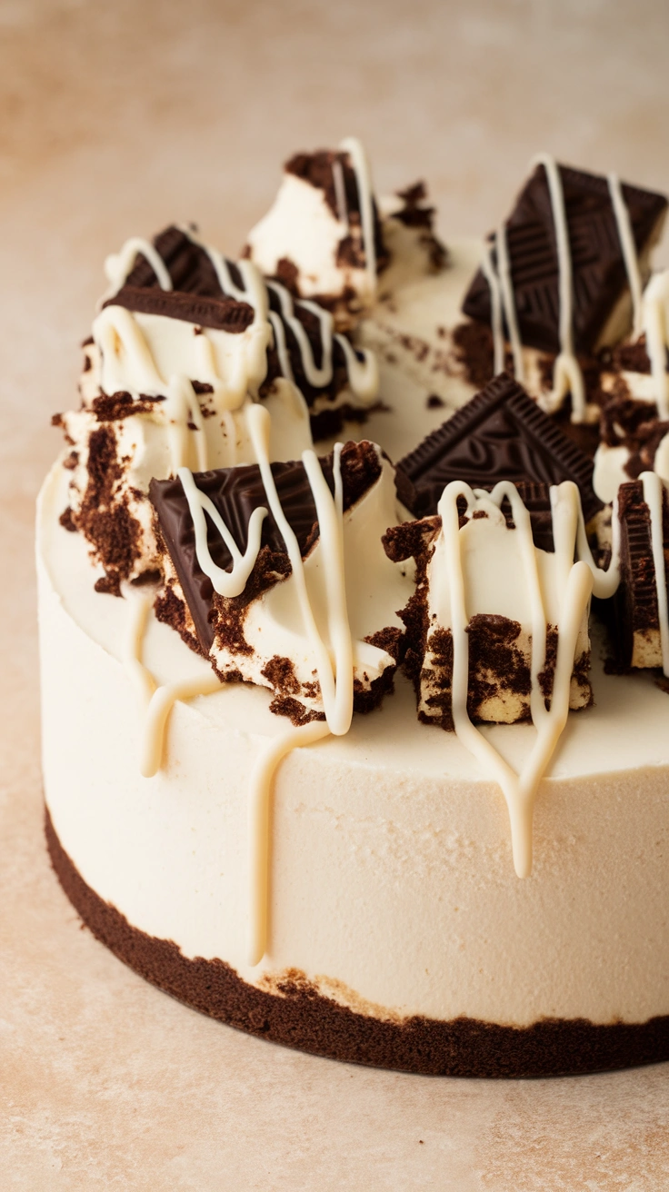 Cookies and Cream Oreo Cheesecake