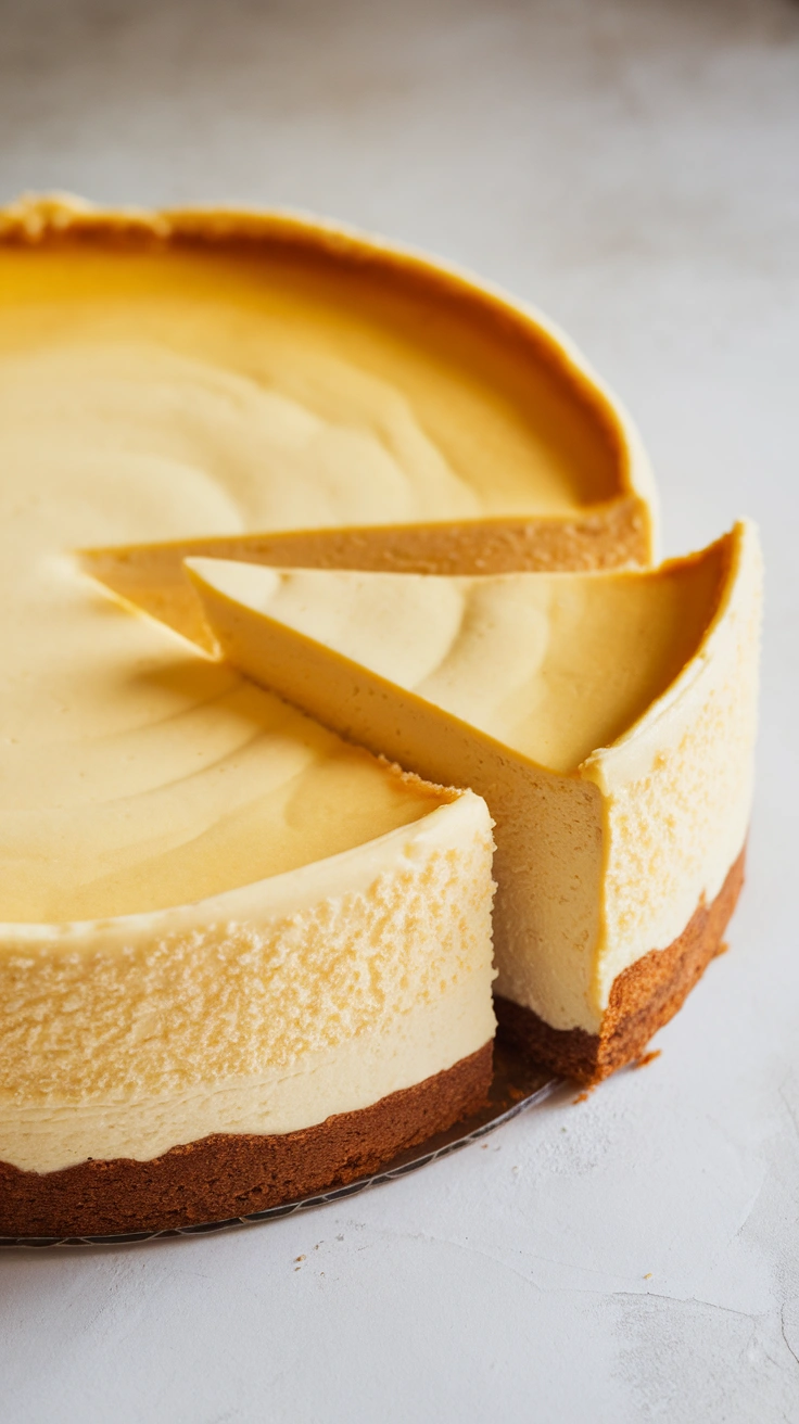 High-Protein Gluten-Free Cheesecake