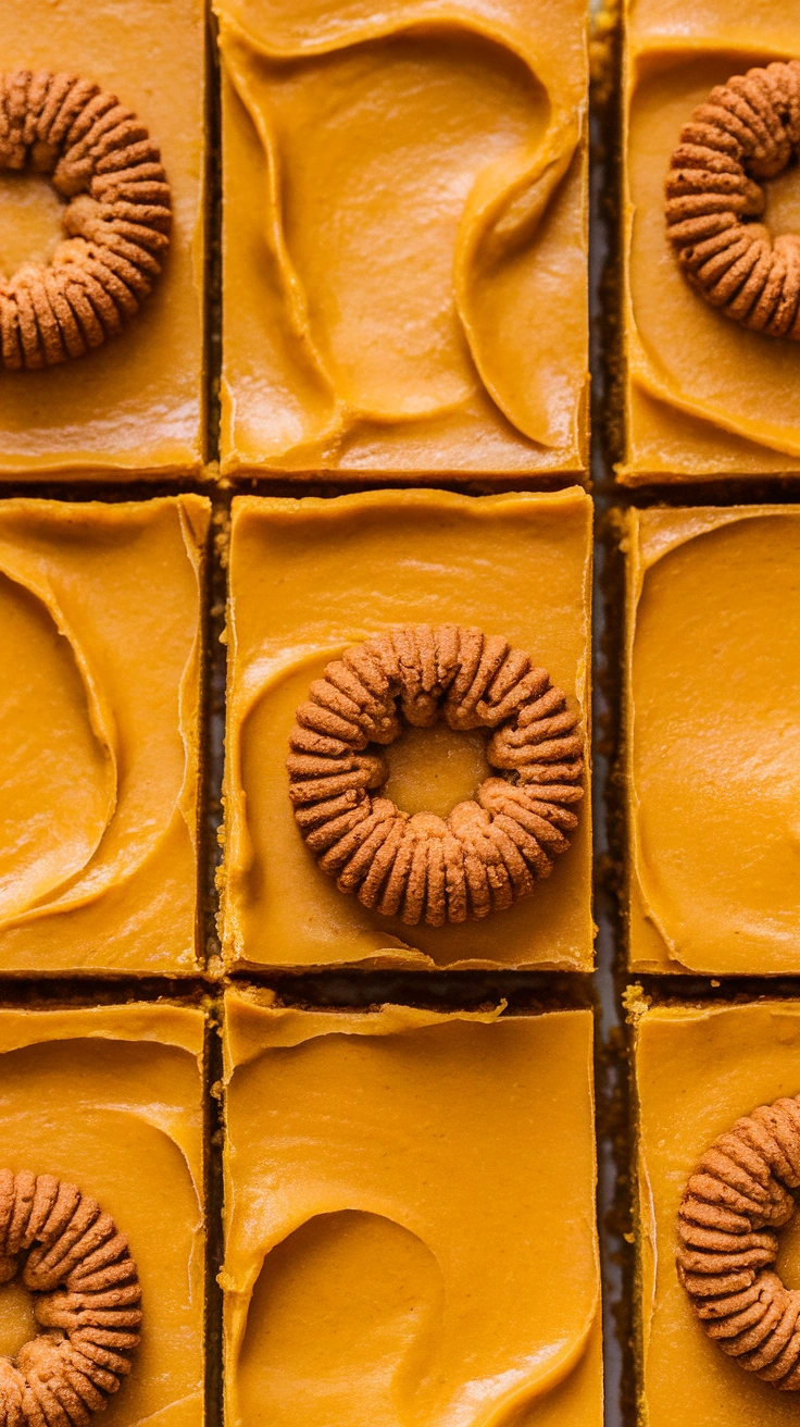 Classic Pumpkin Cheesecake Bars