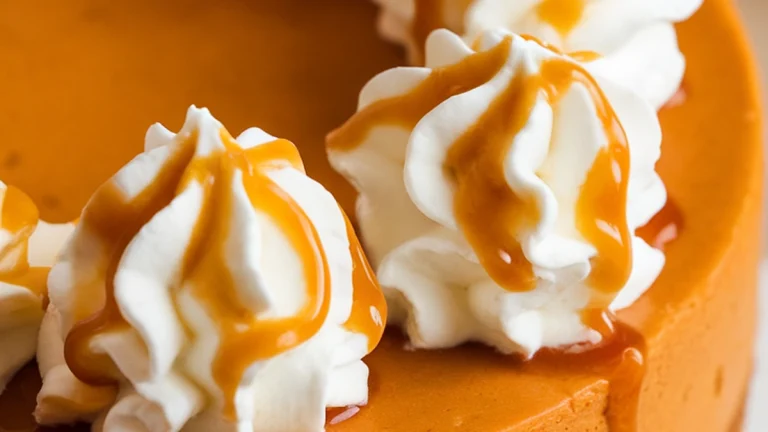 Pumpkin Cheesecake Recipe - Featured