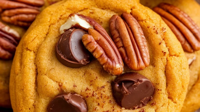 Pumpkin Spice Chocolate Chip Cookies - Featured