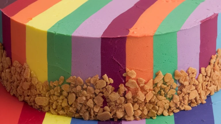 Rainbow Cheesecake - Featured