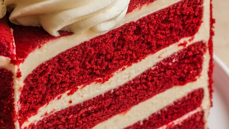 Red Velvet Cheesecake with Cream Cheese Frosting - Featured