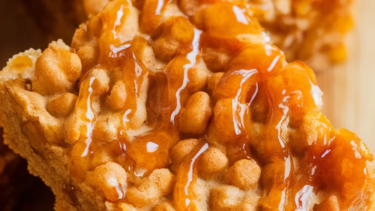 Rolled Oat Flapjacks with Golden Syrup - Featured