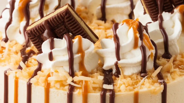 Samoa Cheesecake - Featured