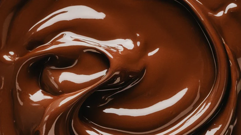 Sweet Chocolate Icing with Cream and Confectioners Sugar - Featured