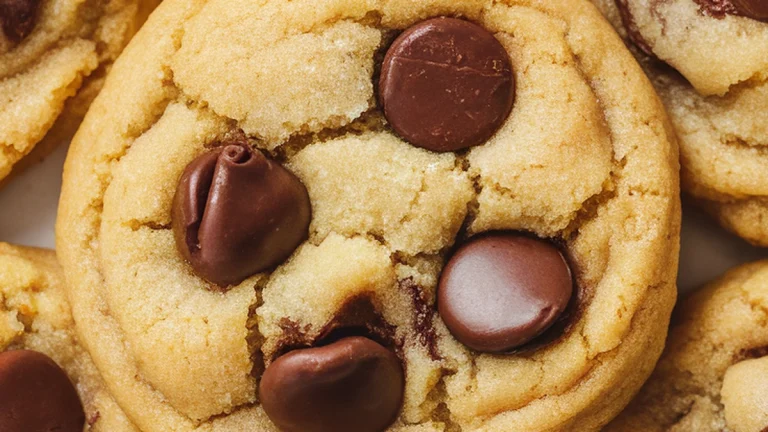 Sweet Rice Flour Chocolate Chip Cookies - Featured