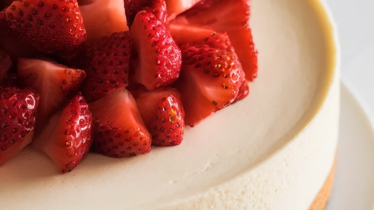 Vanilla Cheesecake - Featured