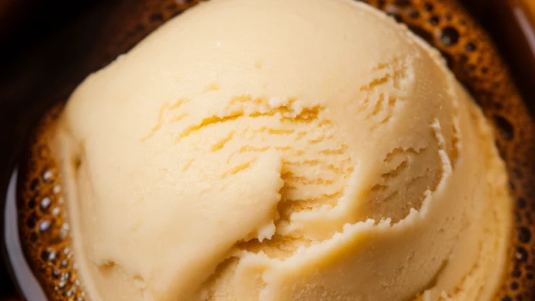 Vanilla Gelato with Espresso - Featured