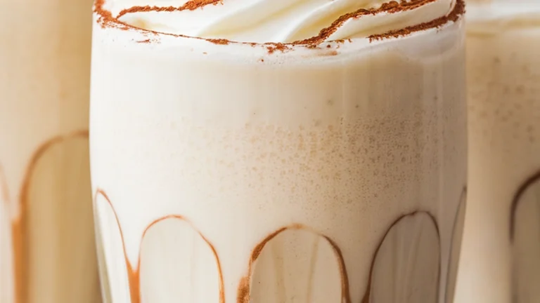 Vanilla Ice Cream Milkshake - Featured