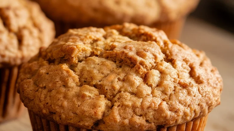 Wheat Bran Buttermilk Muffins - Featured