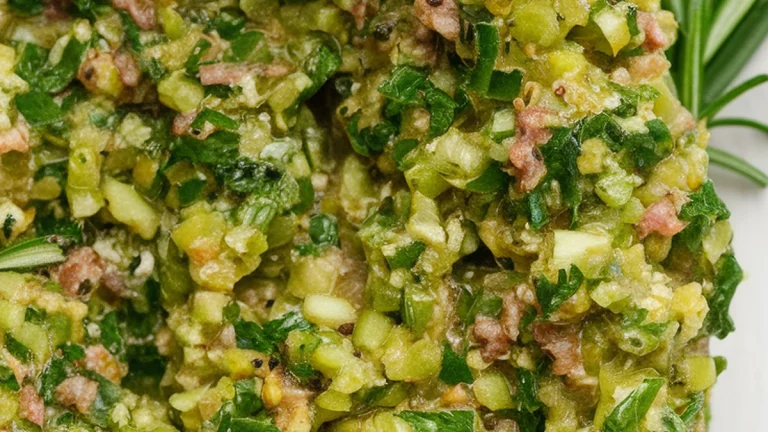 Anchovy Herb Salsa Verde - Featured