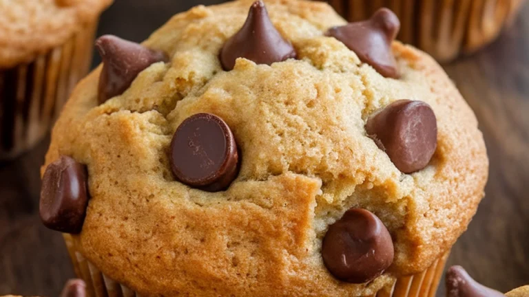 Banana Chip Muffins - Featured