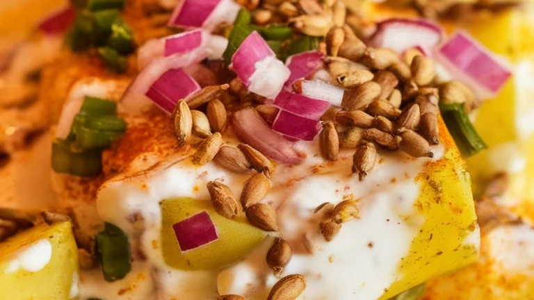 Chukauni (Nepalese Potato Salad) - Featured