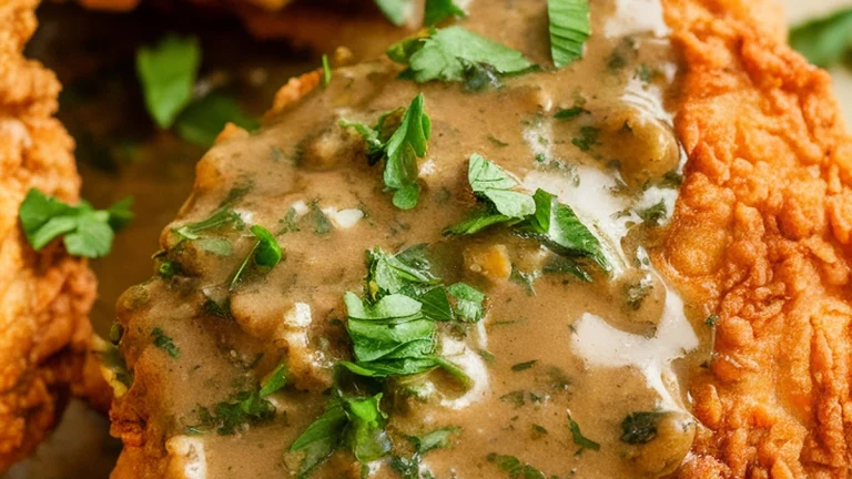 Buttermilk Fried Chicken with Pan Gravy - Featured