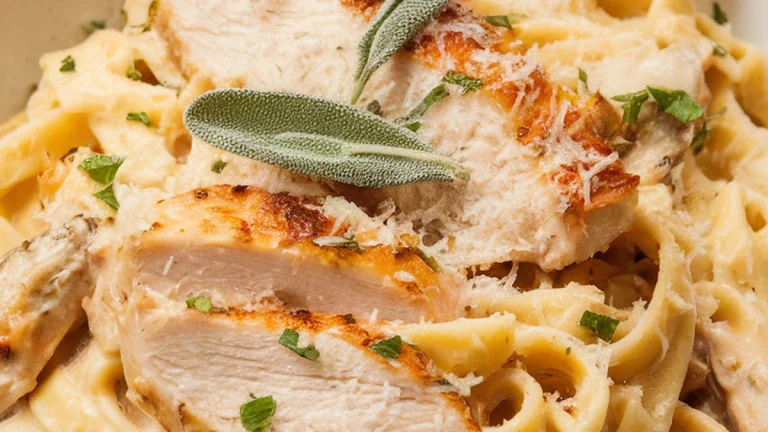Chicken Alfredo - Featured