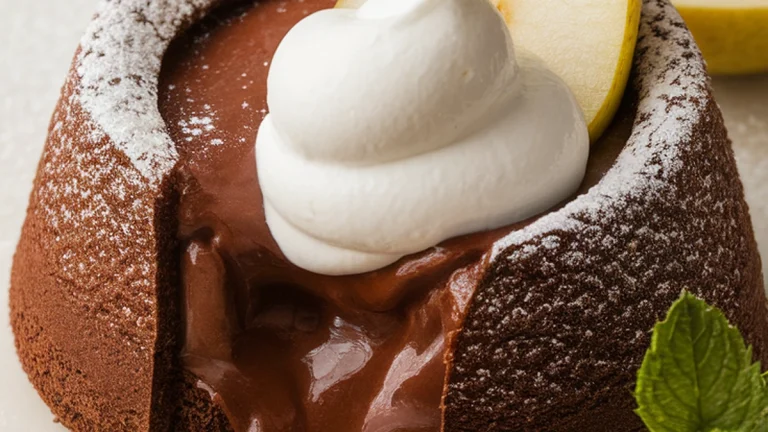Chocolate Pear Bake - Featured