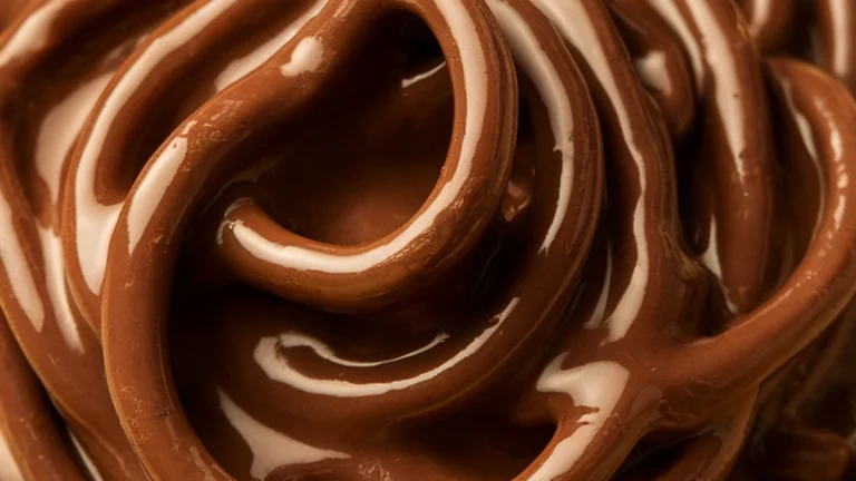 Chocolate Noodles with Vanilla sauce - Featured