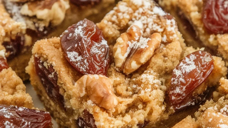 Chinese Chews (Nut and Date Bars) - Featured