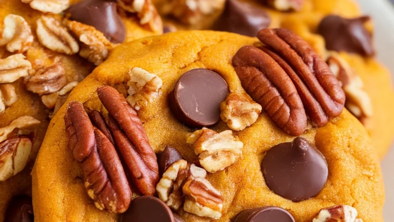 Chocolate Chip Pumpkin Cookies - Featured