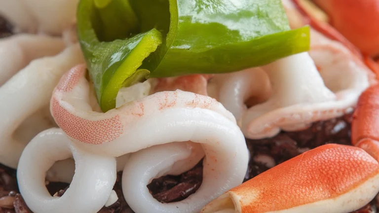 Arroz Negro (Valencian Squid Rice) - Featured