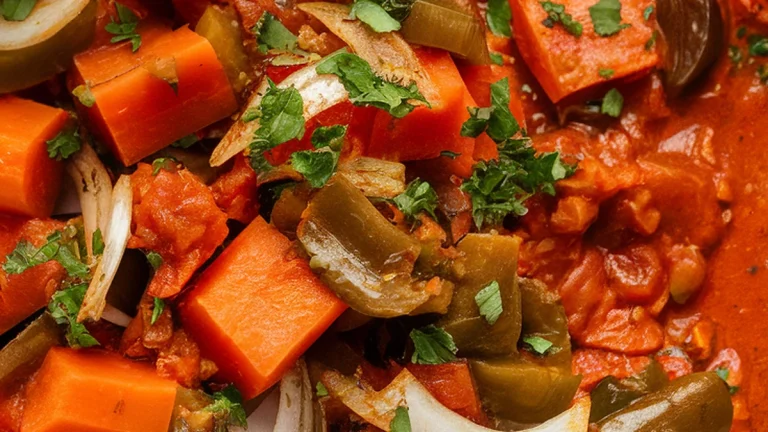 Chakalaka (South African Vegetable Stew) - Featured