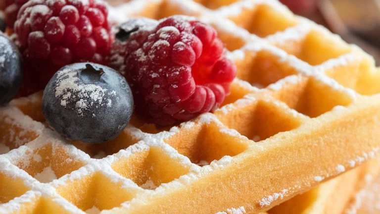 Breakfast Waffles (Gluten-Free) - Featured