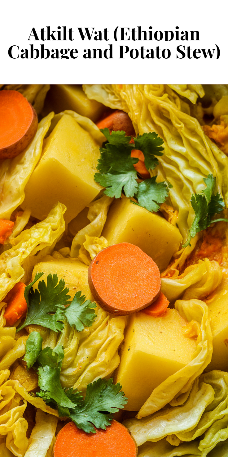 Atkilt Wat (Ethiopian Cabbage and Potato Stew)