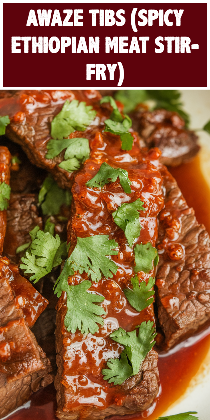 Awaze Tibs (Spicy Ethiopian Meat Stir-Fry)
