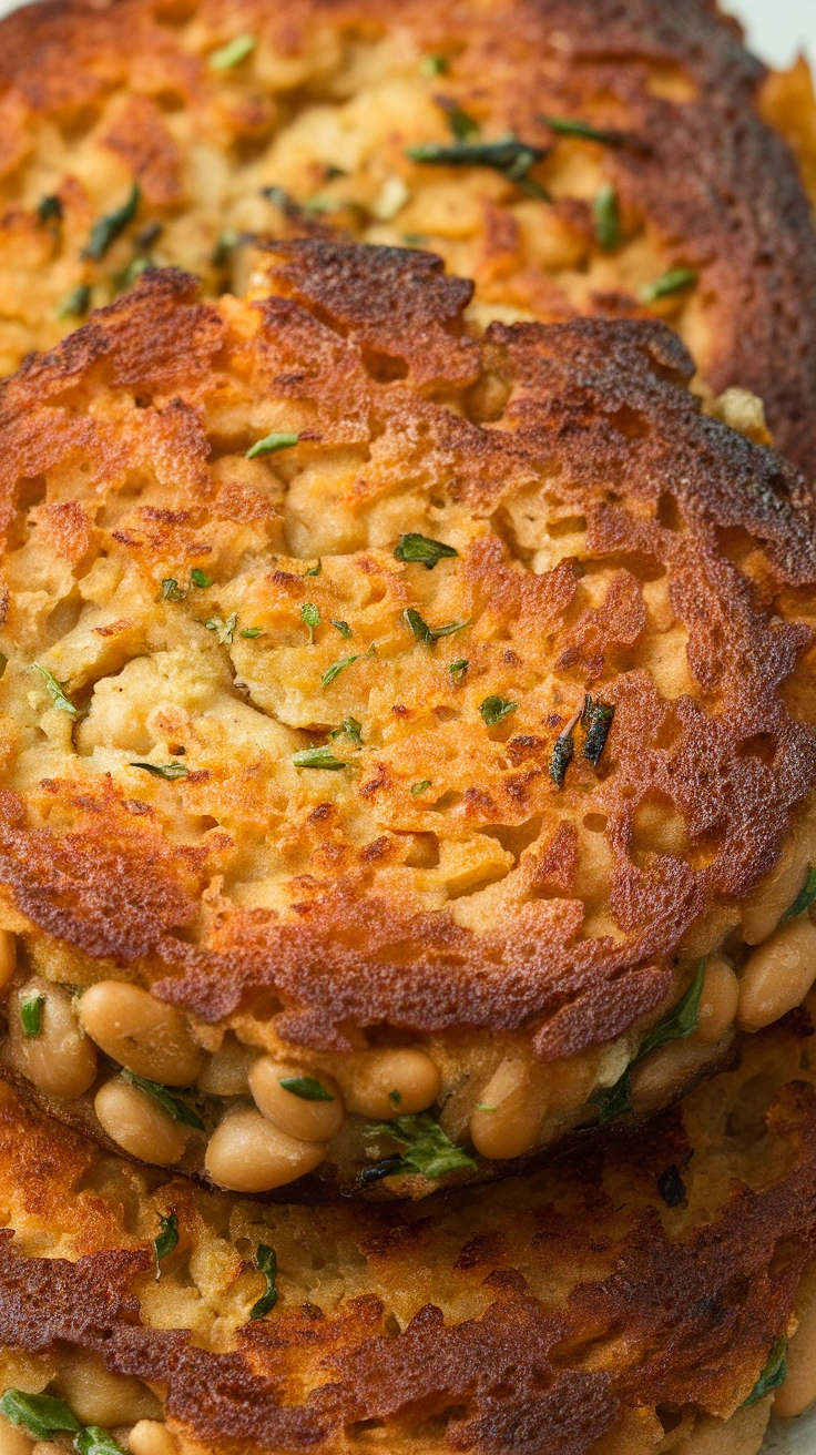 Bean-Semolina Burger